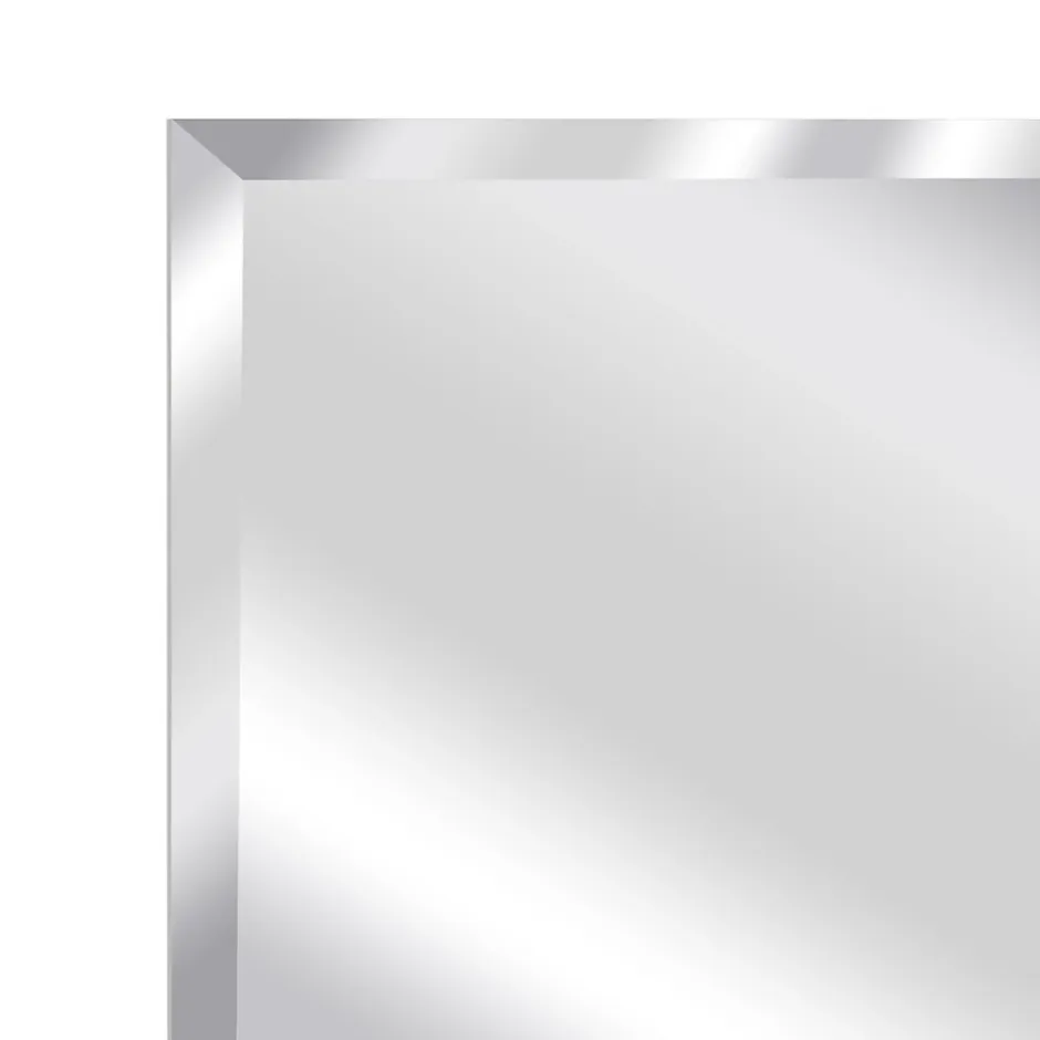 Miroir salle de bains rectangulaire 100X60 cm Wapta argent