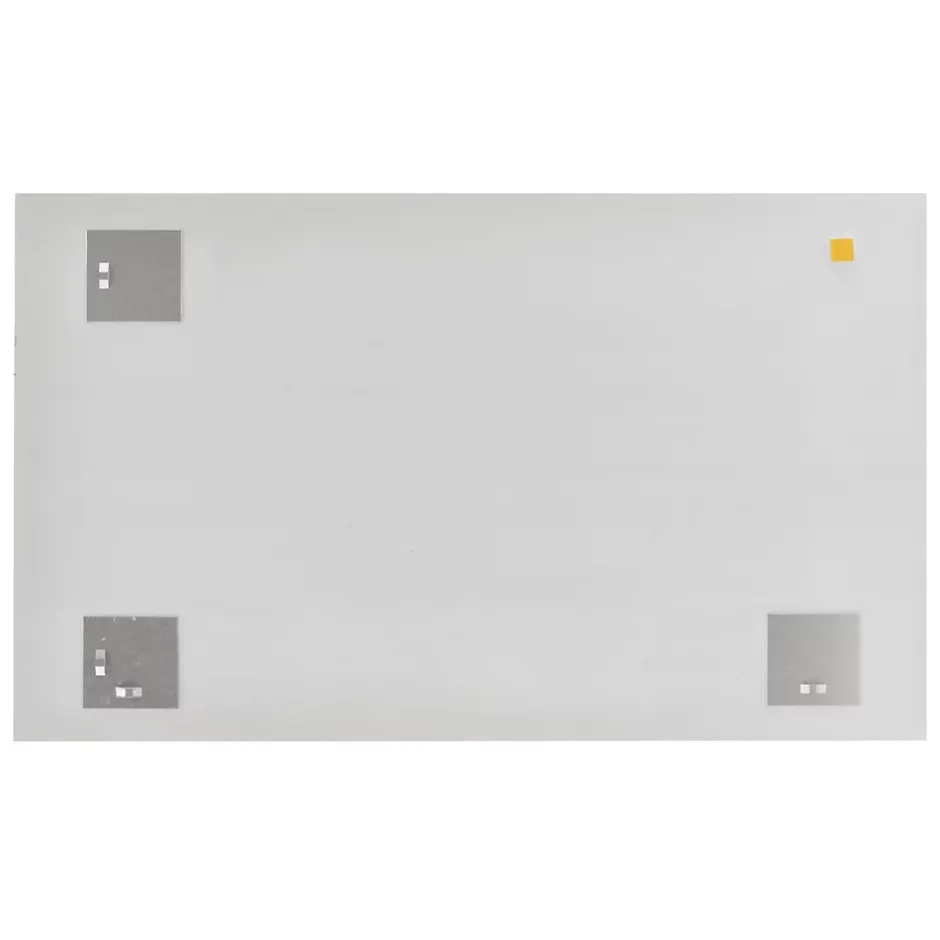 Miroir salle de bains rectangulaire 100X60 cm Wapta argent