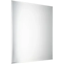Miroir salle de bains rectangulaire 50X60 cm Wapta argent* Miroir Simple