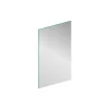 GoodHome Miroir salle de bains rectangulaire 50 x 90 cm argent, Imandra* Miroir Simple