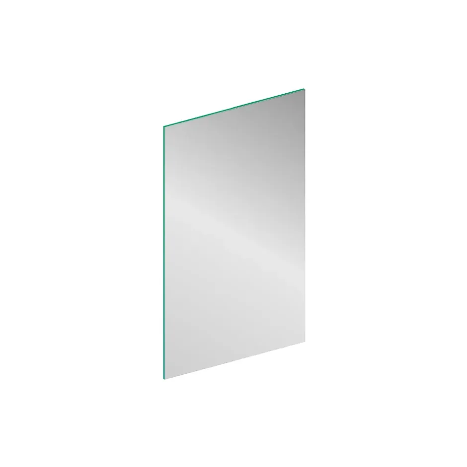 GoodHome Miroir salle de bains rectangulaire 50 x 90 cm argent, Imandra* Miroir Simple