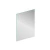 GoodHome Miroir salle de bains rectangulaire 60 x 90 cm argent, Imandra