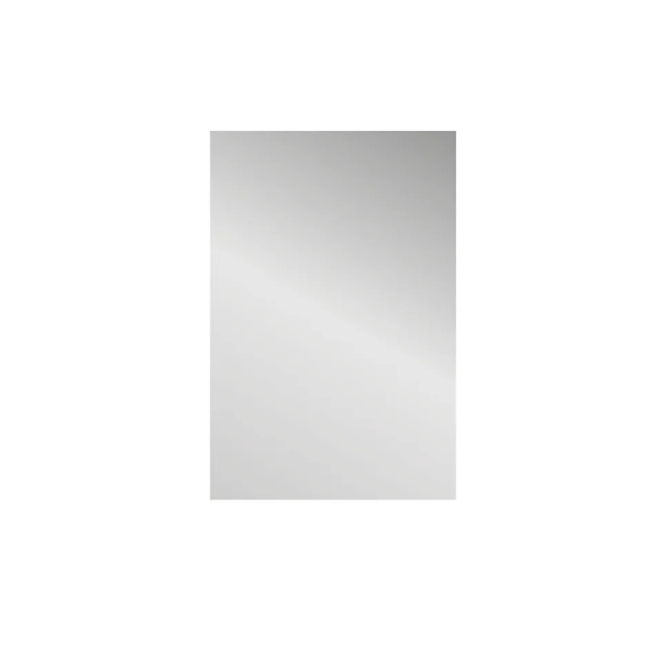 GoodHome Miroir salle de bains rectangulaire 60 x 90 cm argent, Imandra