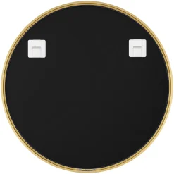 GoodHome Miroir salle de bains rond diamètre 60 cm Tisa doré