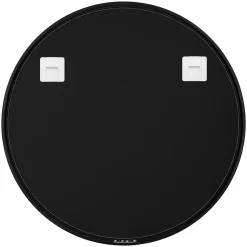 GoodHome Miroir salle de bains rond diamètre 60 cm Tisa noir