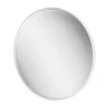 GoodHome Miroir salle de bains rond Ø60 cm, blanc, Tisa