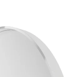 GoodHome Miroir salle de bains rond Ø60 cm, blanc, Tisa