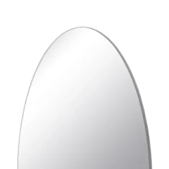 Miroir salle de bains rond diamètre 40 cm Dunnet noir