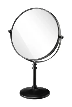 Miroir salle de bains sur pied Harlech noir