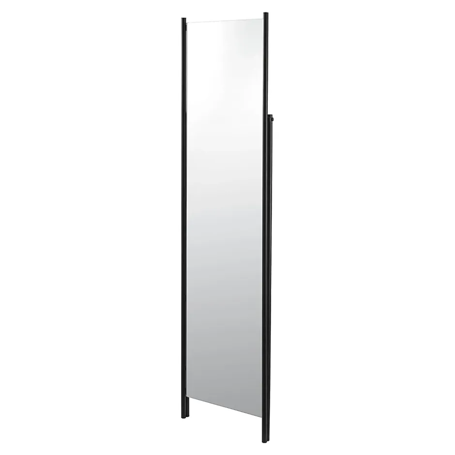 Helloshop26 Miroir sur pied 160 x 43 noir* Miroir Simple