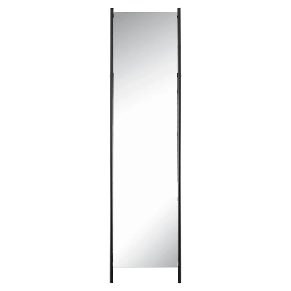 Helloshop26 Miroir sur pied 160 x 43 noir* Miroir Simple