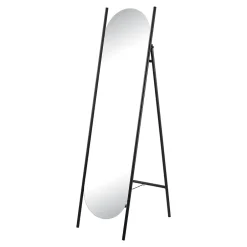 Helloshop26 Miroir sur pied 150 x 41 noir* Miroir Simple