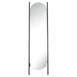 Helloshop26 Miroir sur pied 150 x 41 noir* Miroir Simple