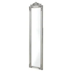 Helloshop26 Miroir sur pied inclinable 160 x argente