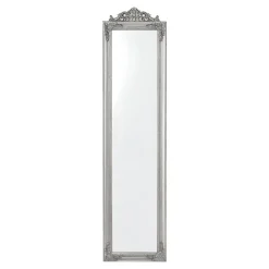 Helloshop26 Miroir sur pied inclinable 160 x argente
