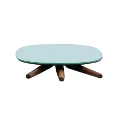 Spirella Miroir sur pied ovale Bois ALESIA Bois d'acacia* Miroir Simple