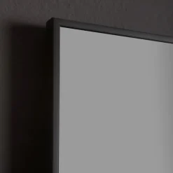 Kiamami Valentina Miroir 60X80 Avec Bord Noir Mat Réversible