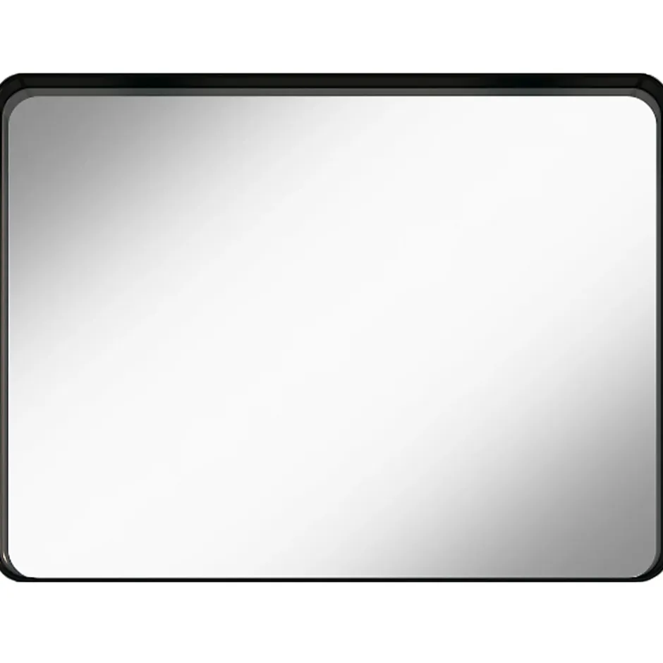 Essebagno Miroir 80x60 noir mat Indus* Miroir Simple