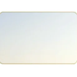 Essebagno Miroir 80x60 noir mat Muséa* Miroir Simple