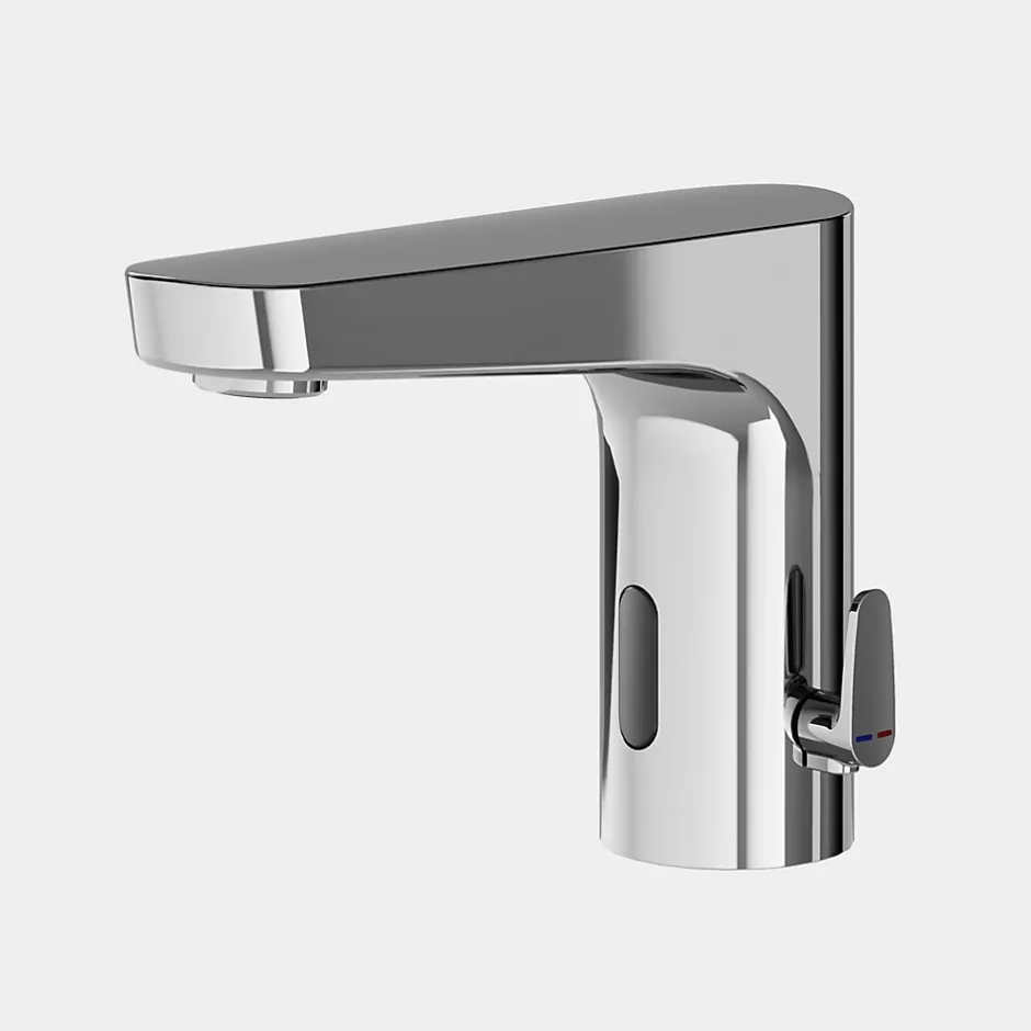 GoodHome Mitigeur à capteur infrarouge chrome Cavally
