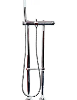 Rav Mitigeur baignoire sur pied SEINA en laiton chromé H. 106 cm* Robinet De Baignoire
