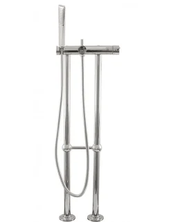 Rav Mitigeur baignoire sur pied SEINA en laiton chromé H. 106 cm* Robinet De Baignoire