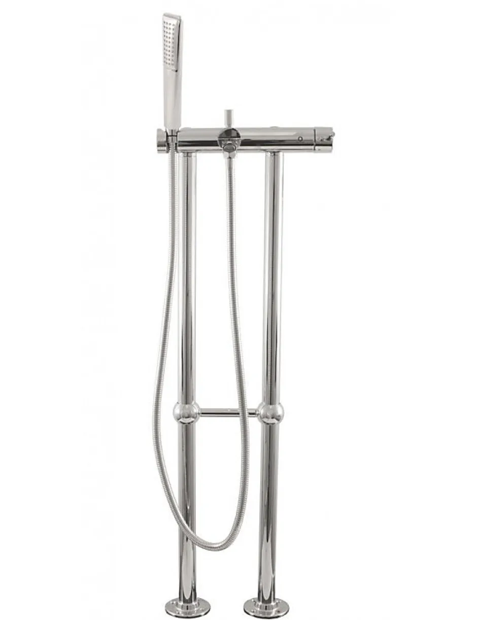Rav Mitigeur baignoire sur pied SEINA en laiton chromé H. 106 cm* Robinet De Baignoire