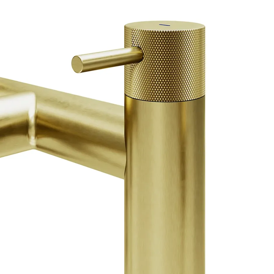 GoodHome Mitigeur bain douche + douchette, laiton doré, Owens
