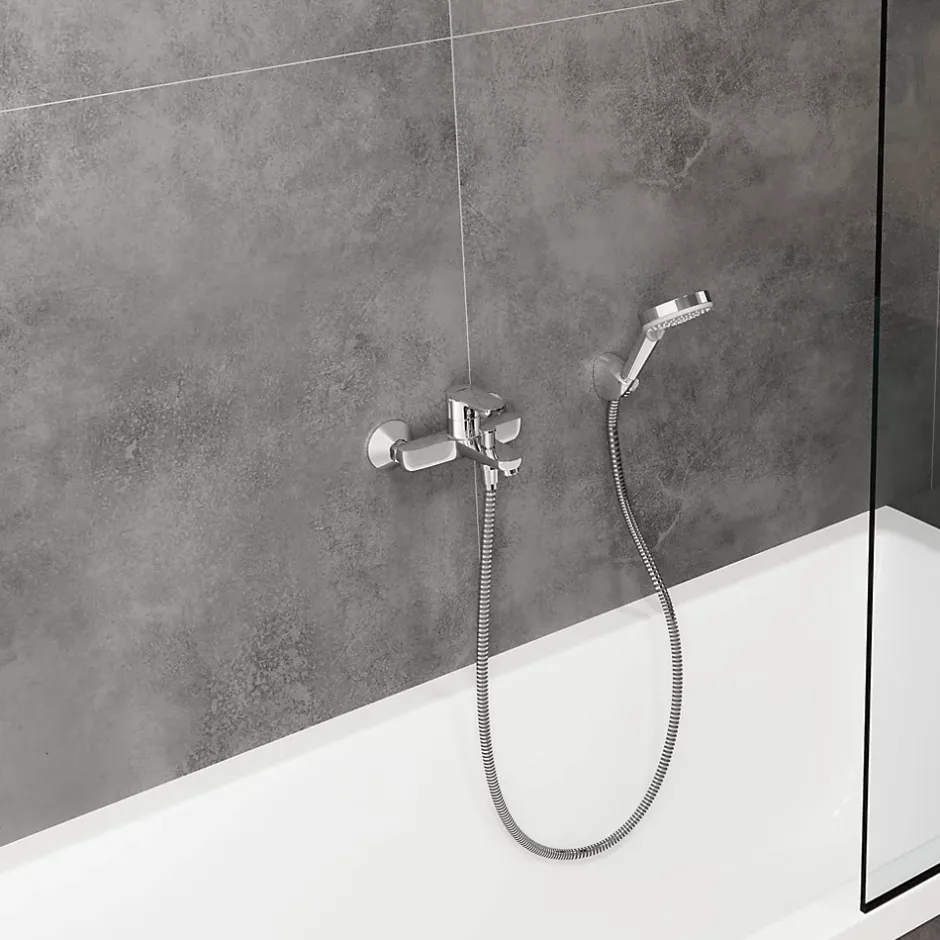 Hansgrohe Mitigeur bain douche chrome Vernis Blend