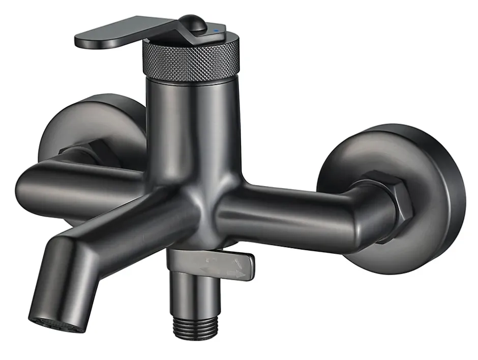 Edouard Rousseau Mitigeur bain douche mécanique graphite mat, Molty* Robinet De Baignoire