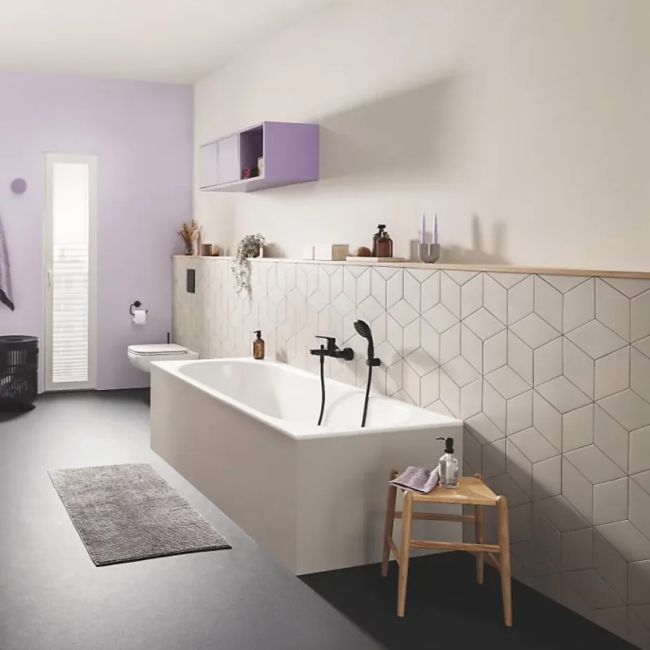 Grohe Mitigeur bain douche mécanique Start noir