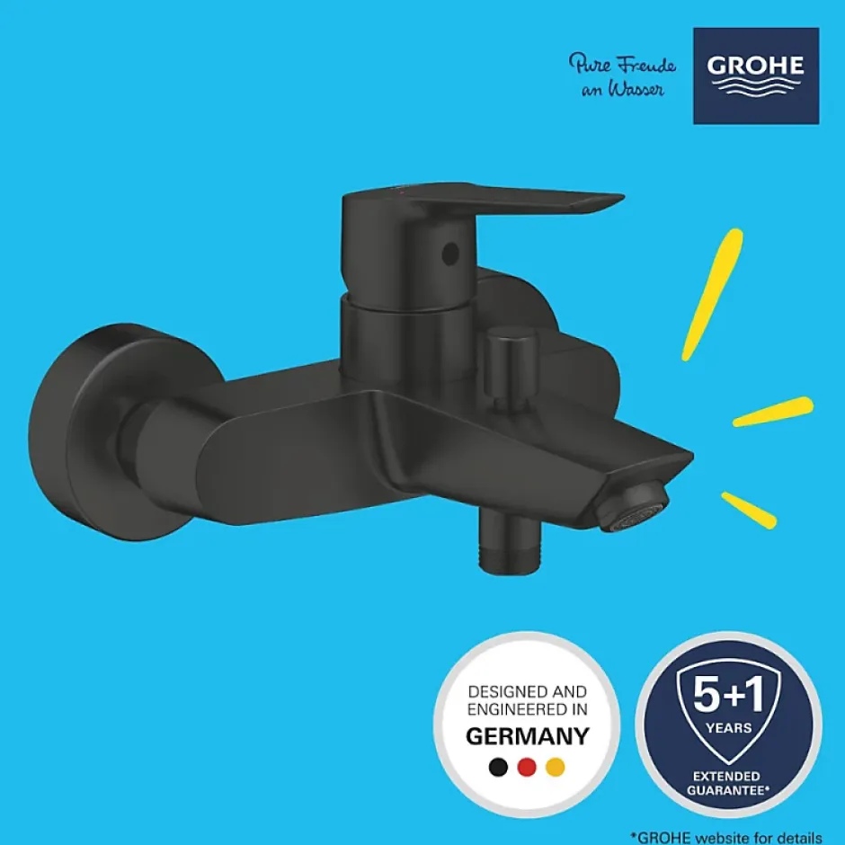 Grohe Mitigeur bain douche mécanique Start noir