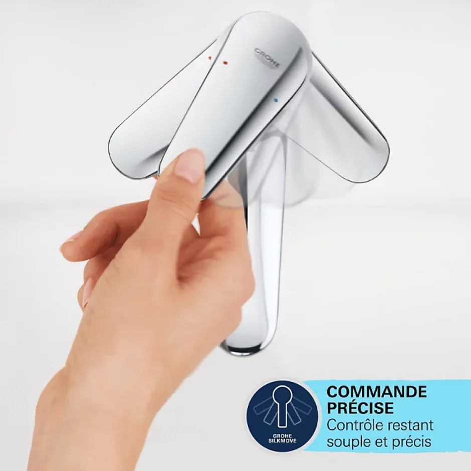 Grohe Mitigeur bain douche mécanique Start noir