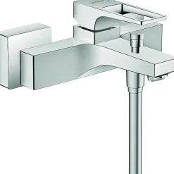 Hansgrohe Mitigeur bain douche mécanique poignée étrier Metropol chromé