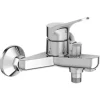 Jacob Delafon Mitigeur bain douche mural avec raccords - - Brive - Laiton - Chrome - 1.4 kg