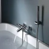 Imex Mitigeur Bain/Douche Anti-Calcaire Thermostatique Chrome LINE BTD038-4* Robinet De Baignoire