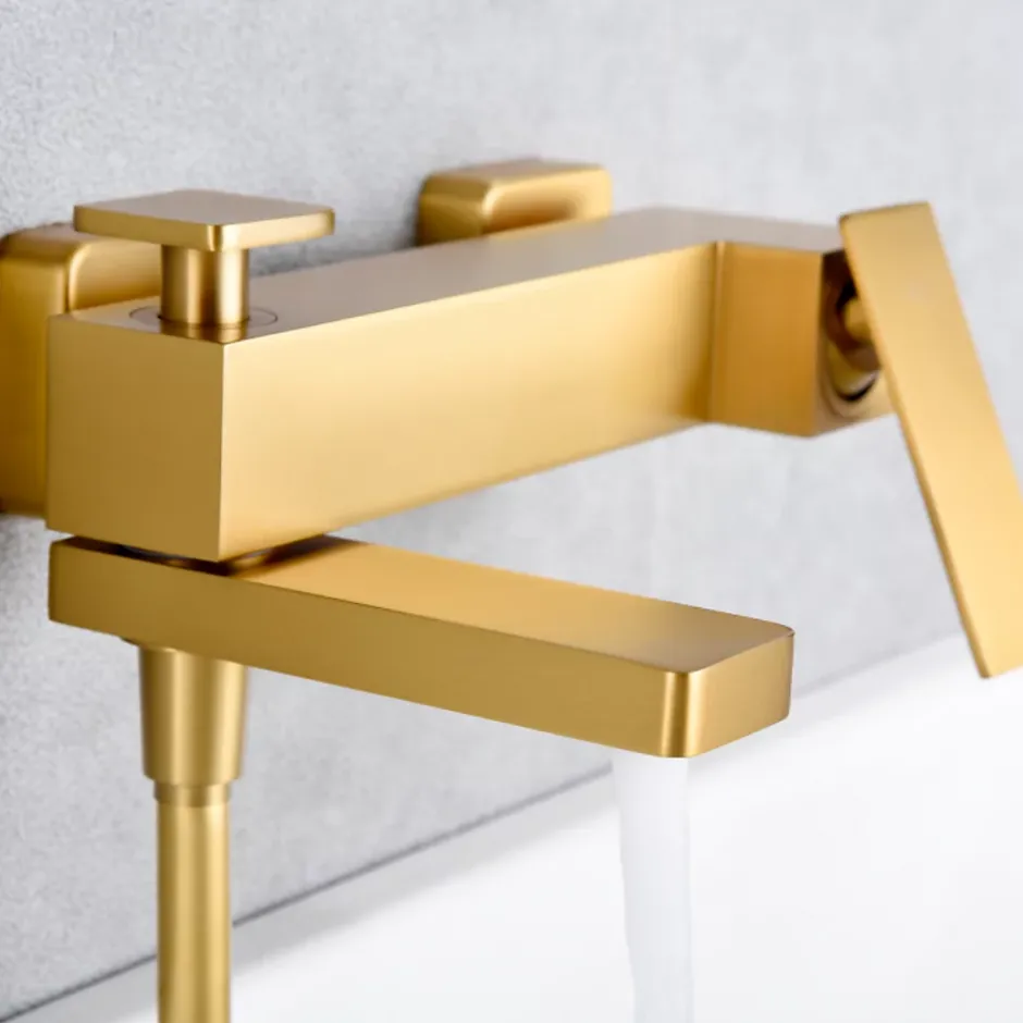 Imex Mitigeur Bain/Douche Anti-Calcaire Or Brossé PISA BDP048-4OC