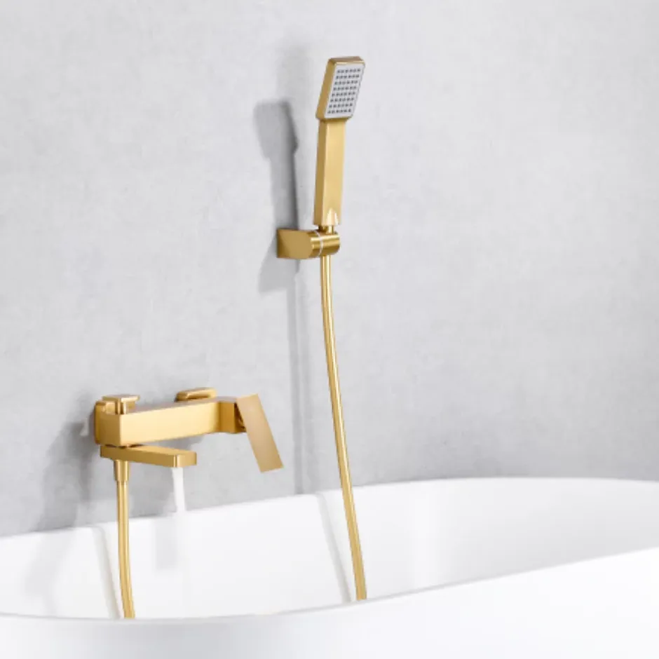 Imex Mitigeur Bain/Douche Anti-Calcaire Or Brossé PISA BDP048-4OC