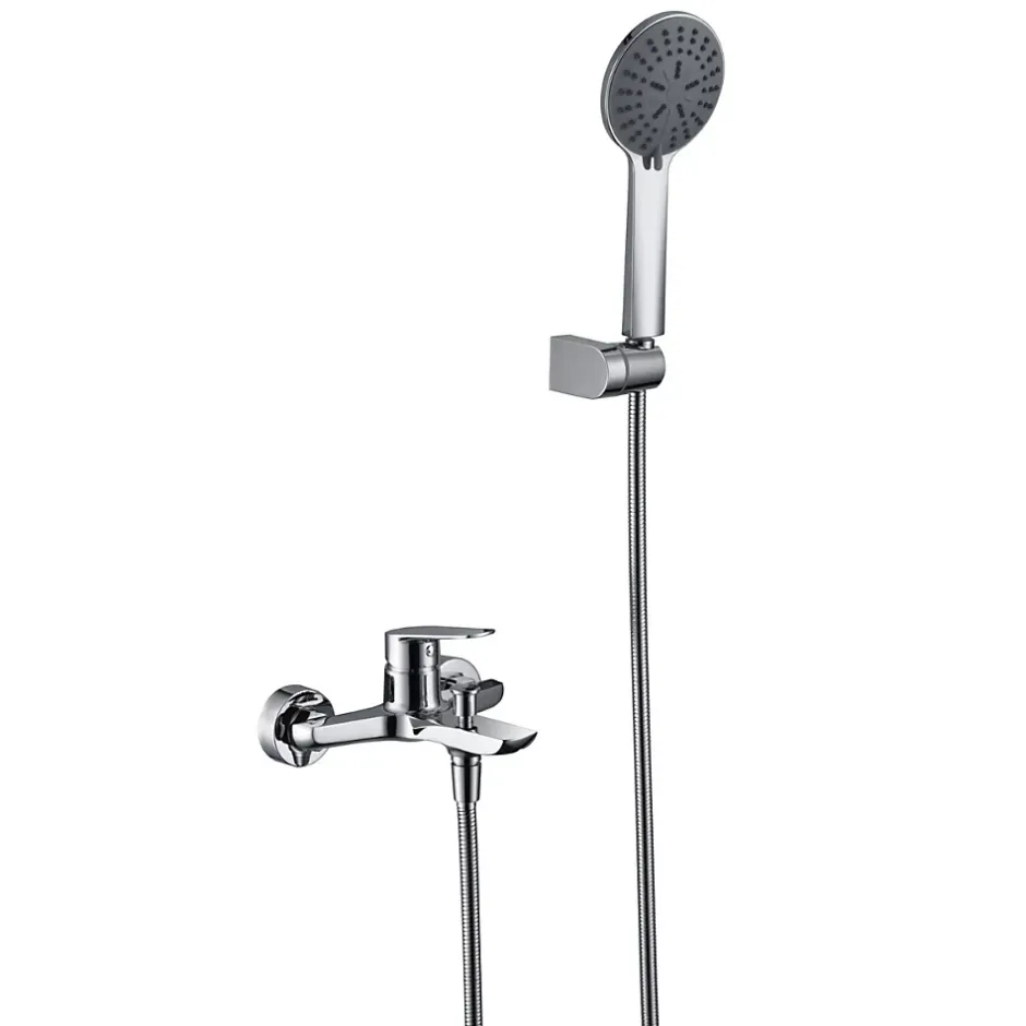 Imex Mitigeur Bain/Douche Anti-Calcaire Chrome BELGICA BDZ044-4* Robinet De Baignoire
