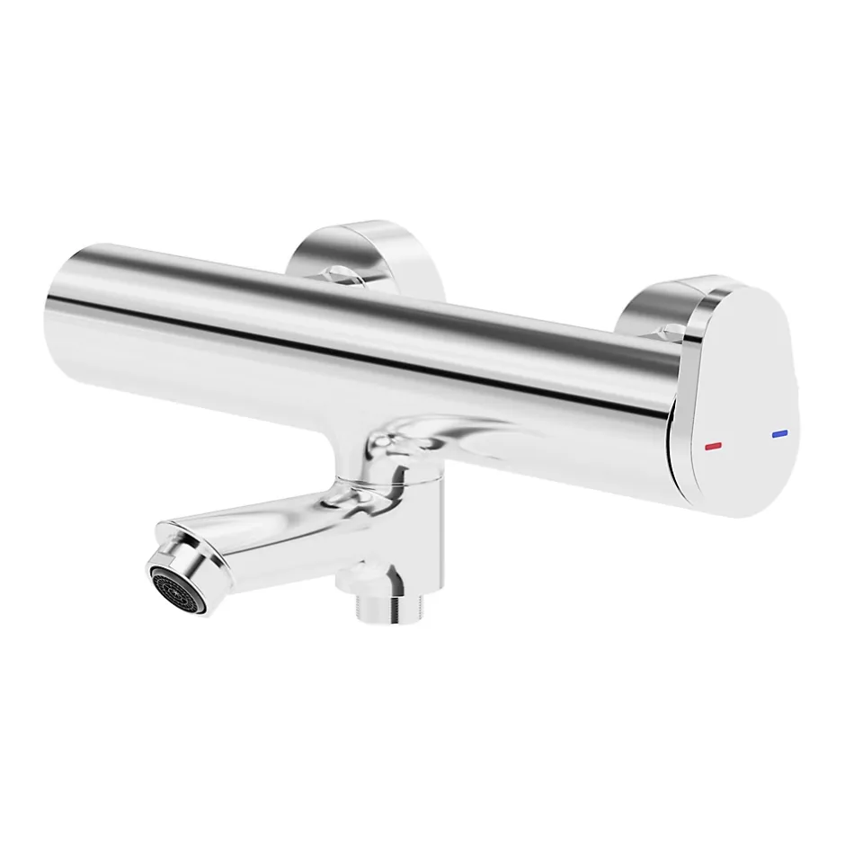 GoodHome Mitigeur bain-douche chrome Nyasa