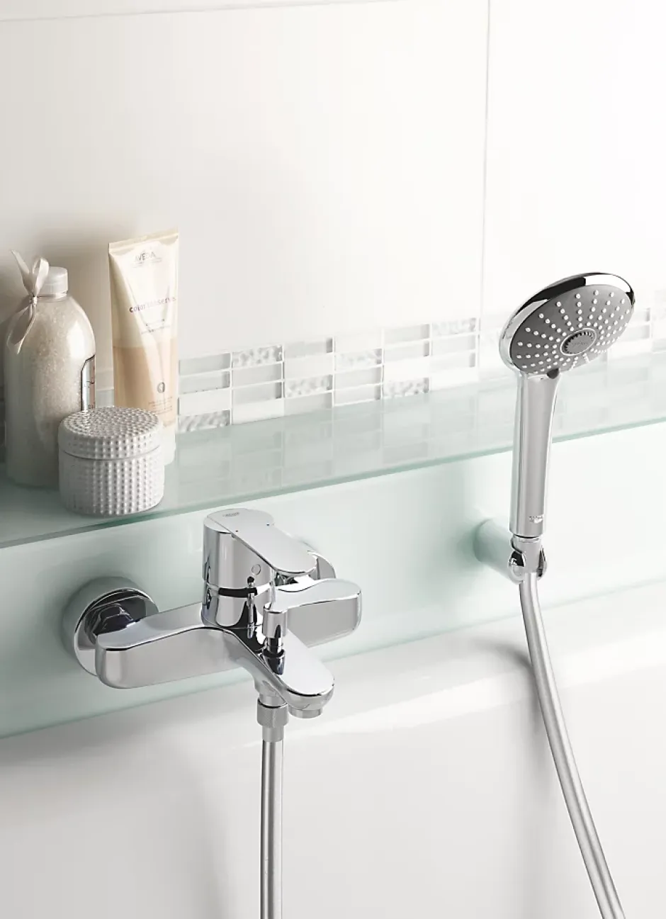 Grohe Mitigeur bain/douche chrome Cosmo* Robinet De Baignoire