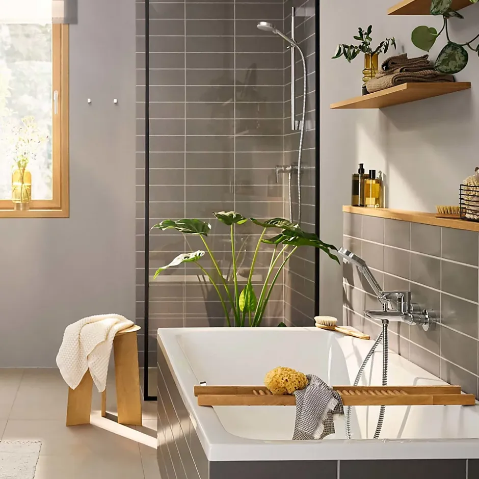 Hansgrohe Mitigeur bain/douche Rebris E Chromé* Robinet De Baignoire