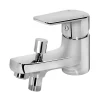 GoodHome Mitigeur bain/douche mécanique monotrou, chrome, NF, Aisai