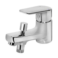 GoodHome Mitigeur bain/douche mécanique monotrou, chrome, NF, Aisai