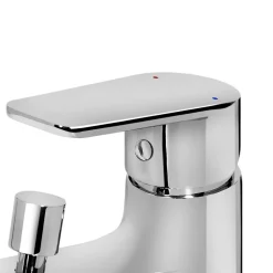 GoodHome Mitigeur bain/douche mécanique monotrou, chrome, NF, Aisai