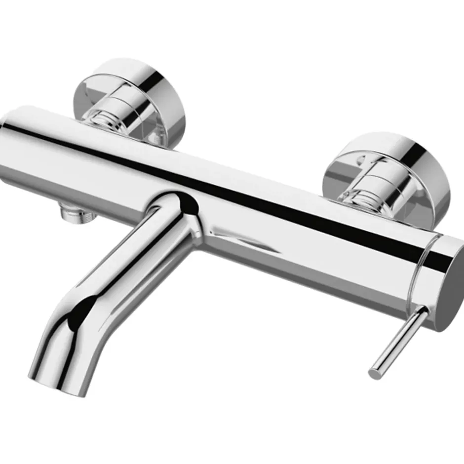 Essebagno Mitigeur bain-douche mécanique chrome Luisa* Robinet De Baignoire