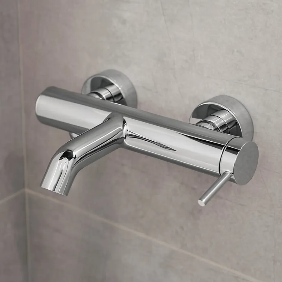 Essebagno Mitigeur bain-douche mécanique chrome Luisa* Robinet De Baignoire