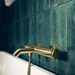Essebagno Mitigeur bain-douche mécanique or brossé Luisa* Robinet De Baignoire
