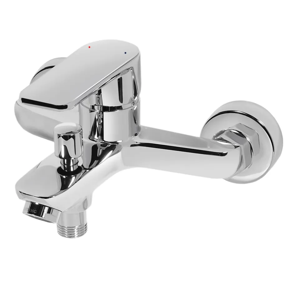 GoodHome Mitigeur bain/douche mécanique, chrome, NF, Aisai