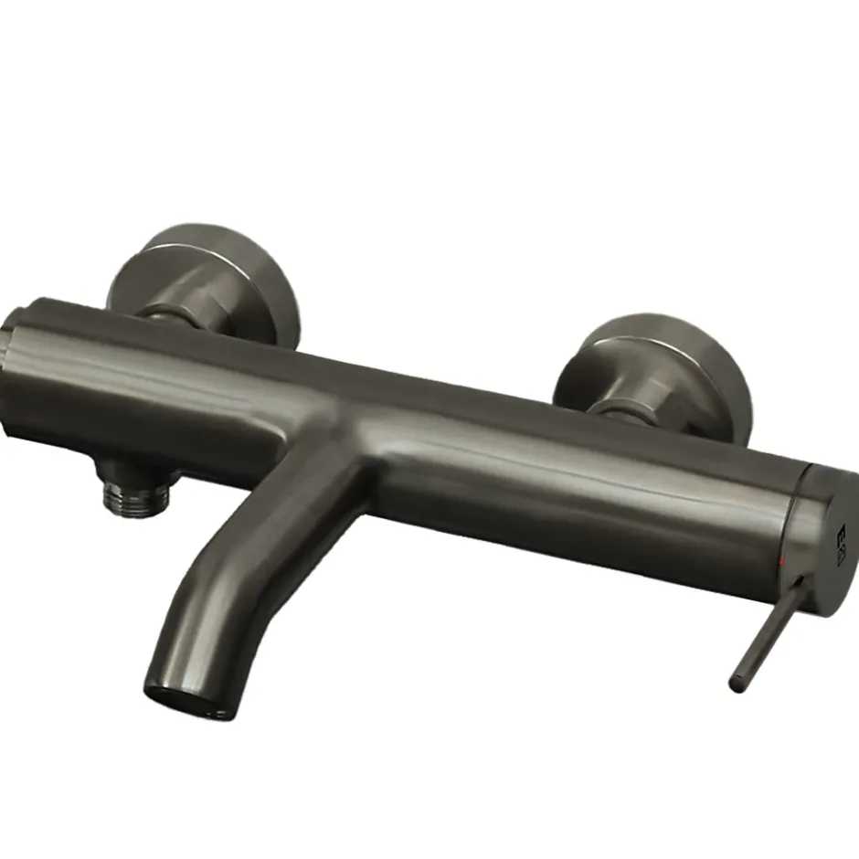 Essebagno Mitigeur bain-douche mécanique gun métal Luisa* Robinet De Baignoire